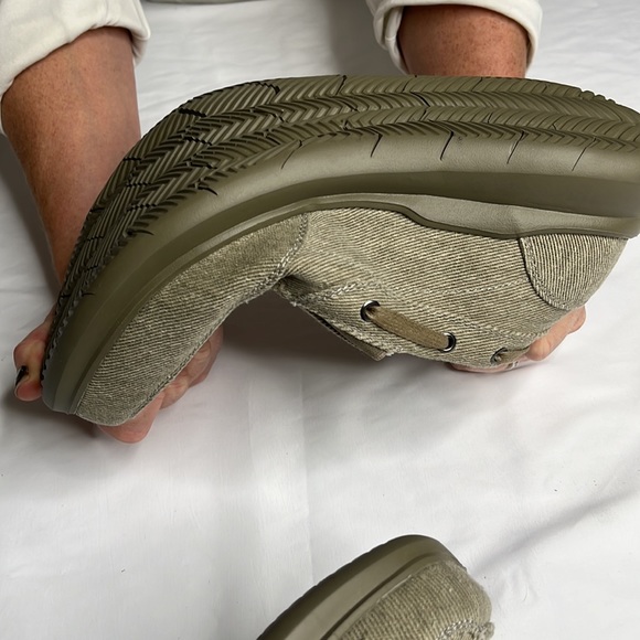 Propét Viasol Mens loafer 13 XX(5E)  canvas greenish - Picture 14 of 15